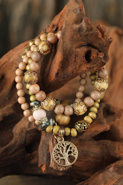 Tree Of Life Bracelet 4 piece set