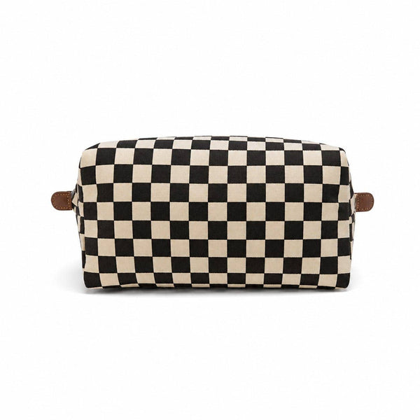 Checkered Resizable Tote Bag