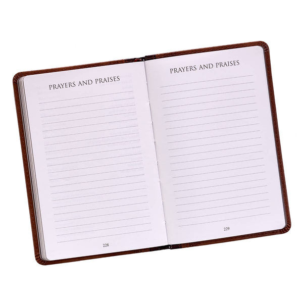 A Book of Prayers Faux Leather Book