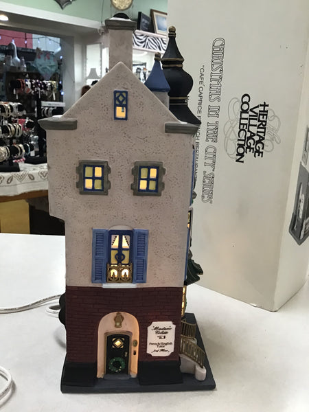 Cafe Caprice French Restaurant Village piece 1996 Dept 56