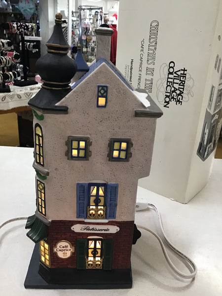 Cafe Caprice French Restaurant Village piece 1996 Dept 56