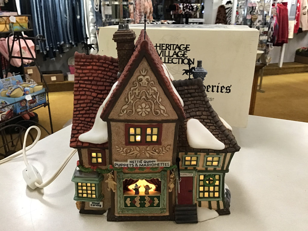 Nettie Quinn Puppets & Marionettes 1996 Dickens Village Series