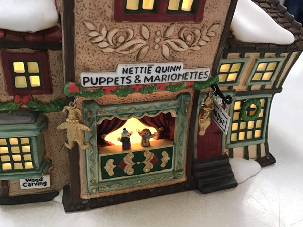 Nettie Quinn Puppets & Marionettes 1996 Dickens Village Series
