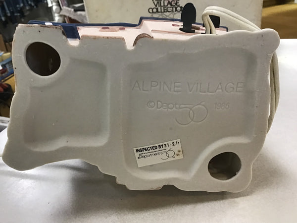 Apotek and Tabek Alpine Village Series 1986 Dept 56