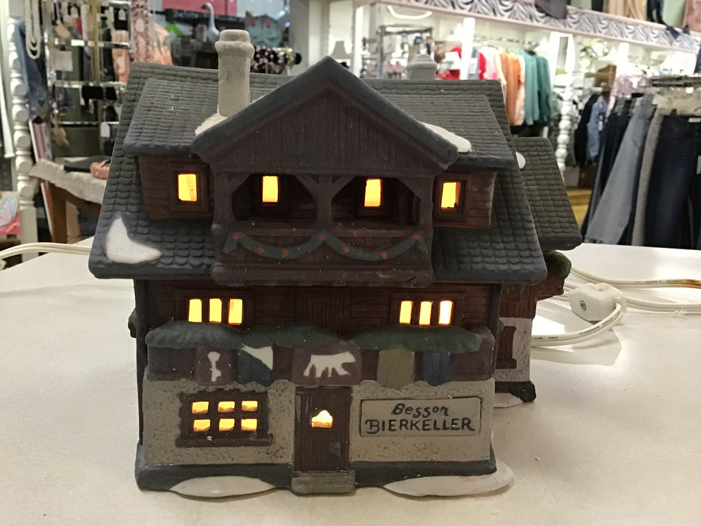 Besson Bierkeller 1986 Dept 56 Alpine Village Series