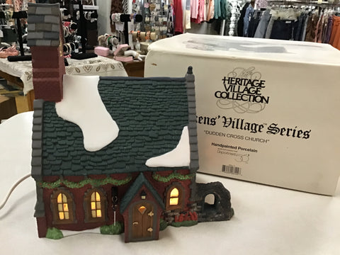 Golden Cross Church 1995 Dept 56 Dickens Village Series