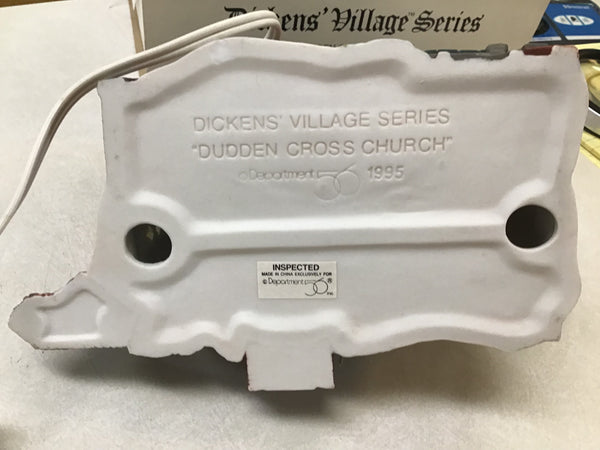 Golden Cross Church 1995 Dept 56 Dickens Village Series
