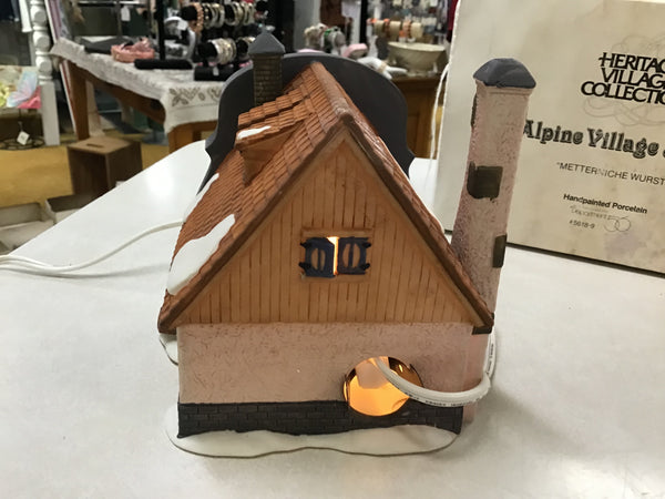 Metterniche Wurst Sausage 1992 Dept 56 Alpine Village
