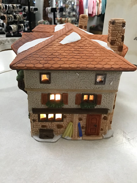 Gasthof Eisl guest house 1986 Dept 56 Alpine Village Series