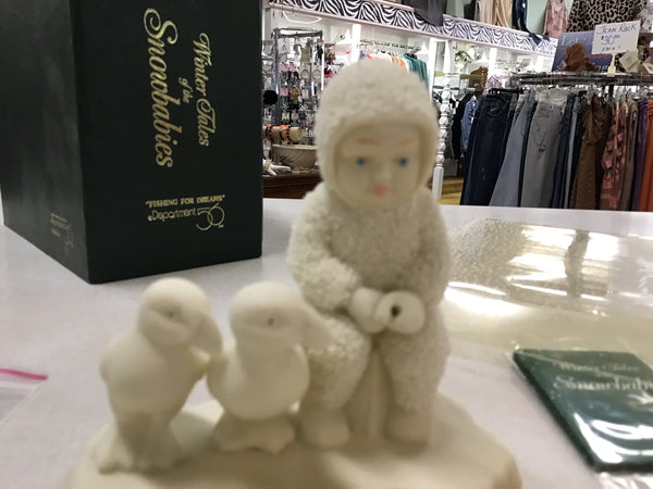 Fishing for Dreams Snowbabies