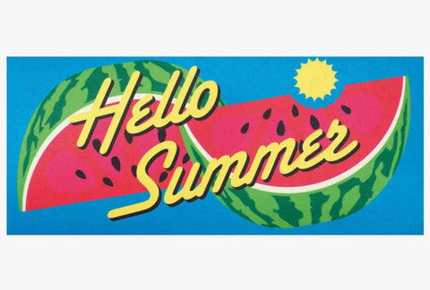 Doormat Insert Watermelon Hello Summer