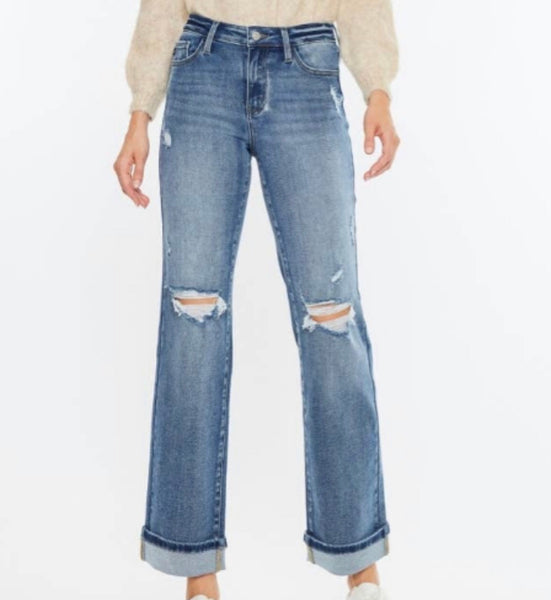 Kan Can True Straight Denim Jeans