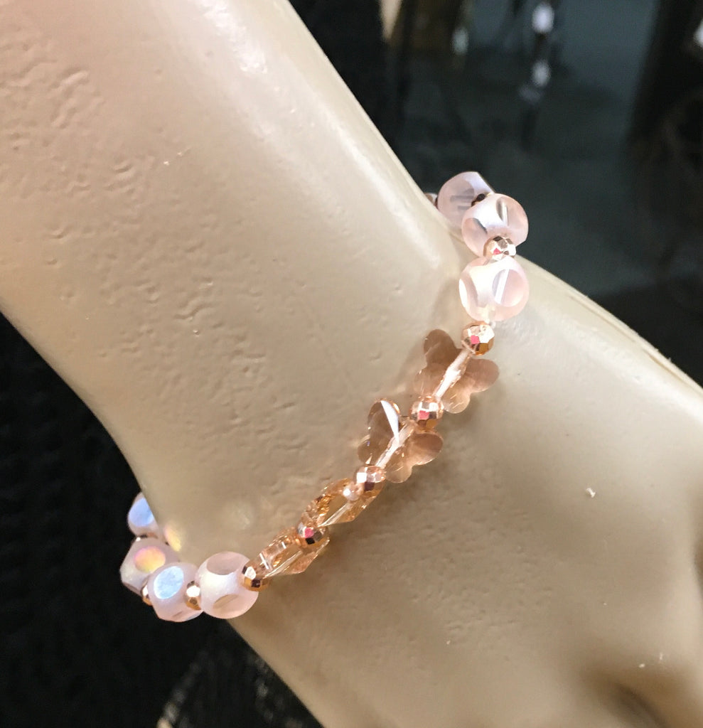 Pink Delight Stackable Bracelets