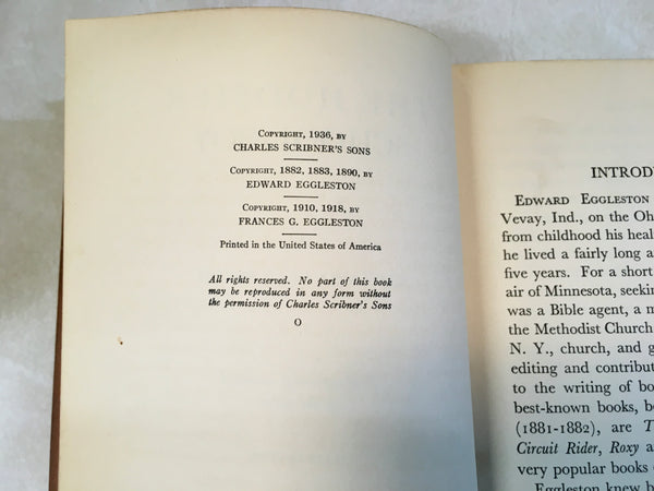 The Hoosier School - Boy 1939 Vintage