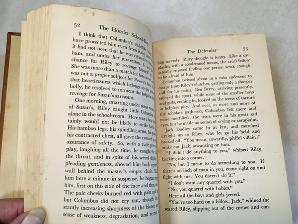 The Hoosier School - Boy 1939 Vintage