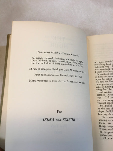 The Hour of Truth 1959 Vintage Denise Egerton