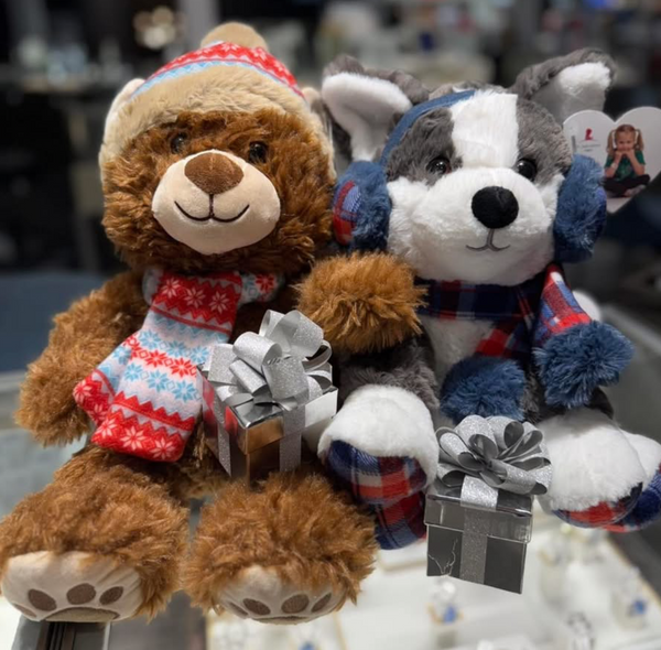 Rosie Plush Blue Puppy St Jude Collectors 2025