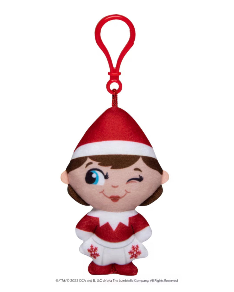 The Elf On The Shelf Plushee Pals BLUE EYE GIRL Mini Clip
