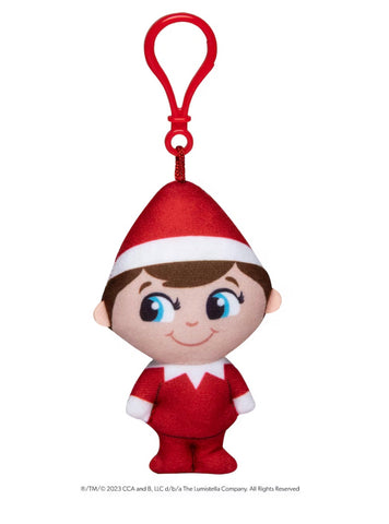 The Elf On The Shelf Plushee Pals BLUE EYE BOY Mini Clip