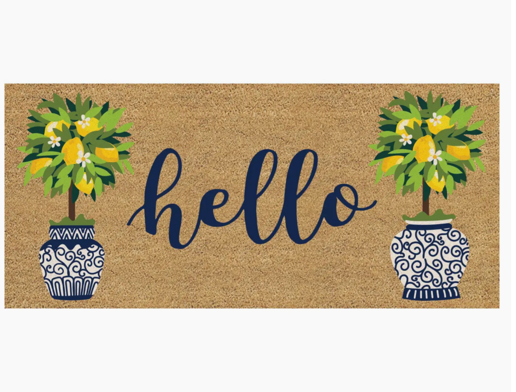 Lemon Tree Hello Coir Sassafras Switch Mat