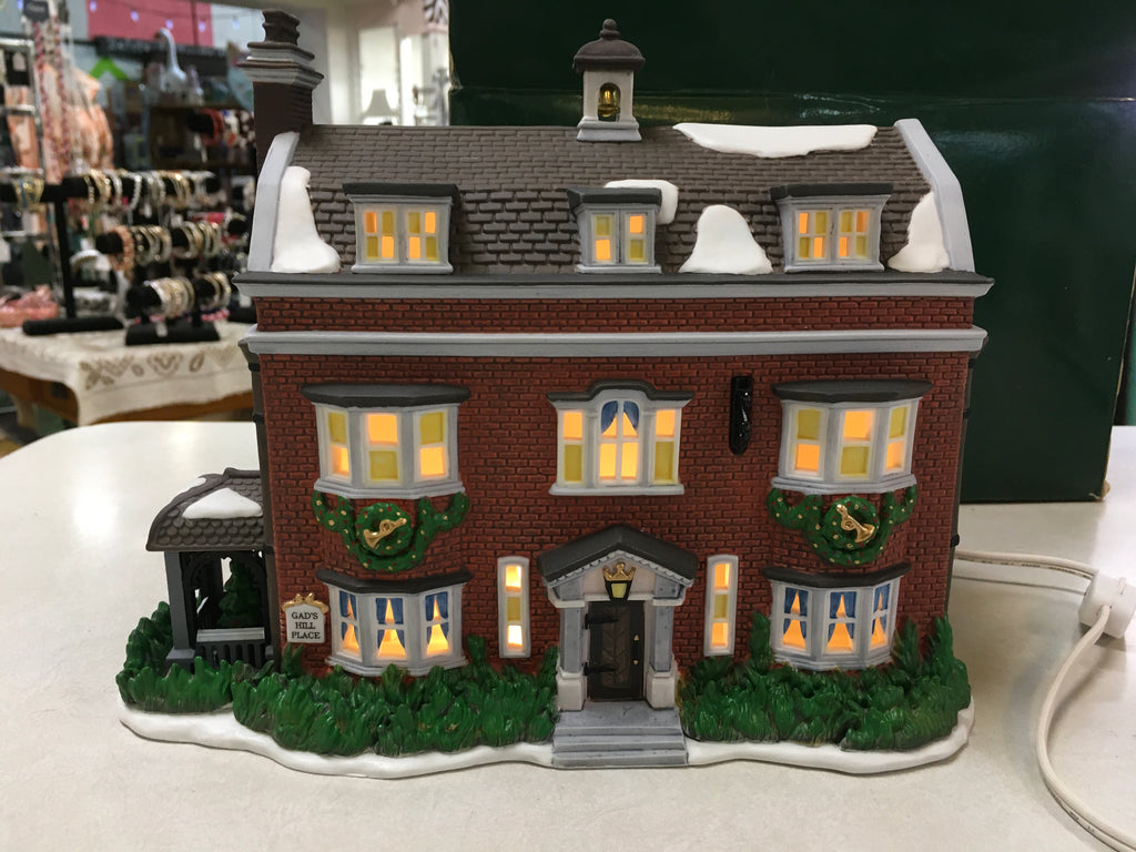 Charles Dickens Dept 56 1997 Gad’s Hill Place Village Home