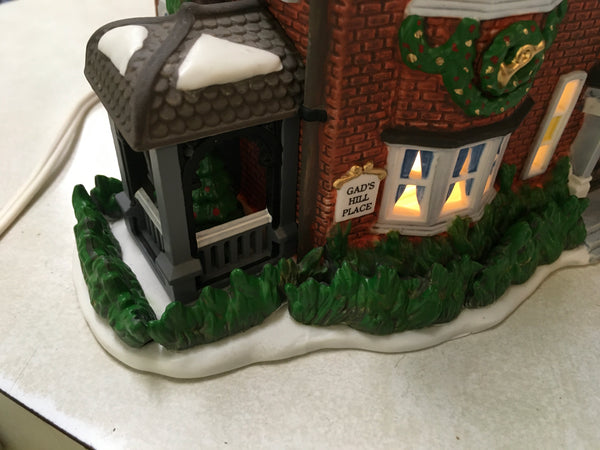 Charles Dickens Dept 56 1997 Gad’s Hill Place Village Home