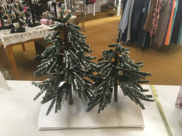 Dept 56 Hemlock Pine Trees Retired