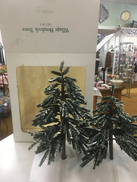Dept 56 Hemlock Pine Trees Retired