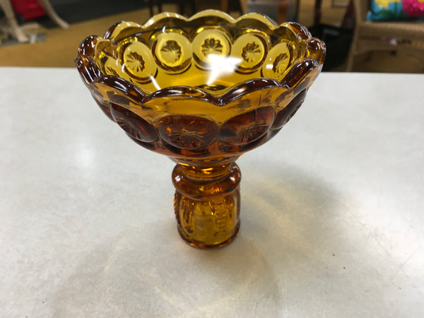 Moon & Stars Amber candle holder