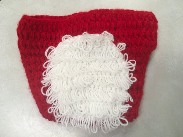 Santa Newborn 2 pc crochet set