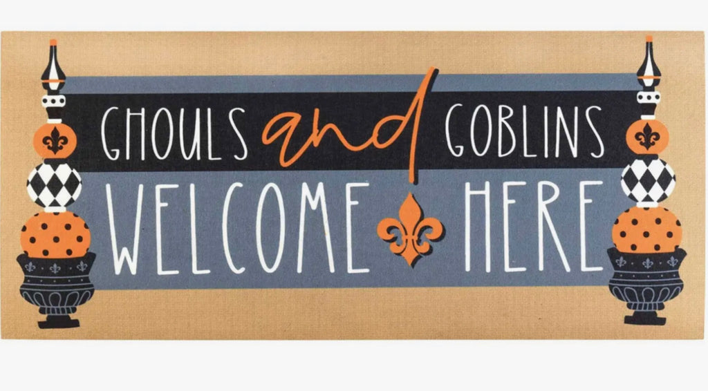 Welcome Ghouls and Goblins Doormat Inserts