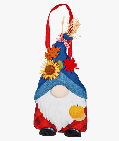 Give Thanks Fall Gnome Door Décor