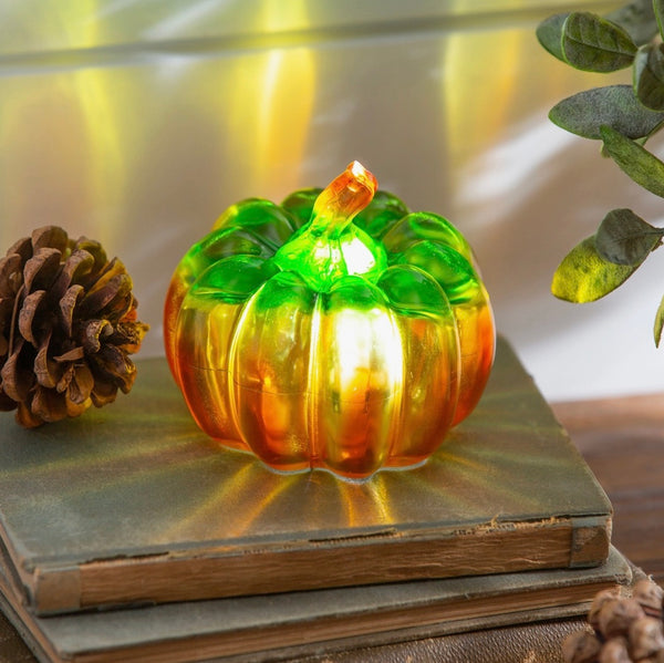 Led Mini Pumpkin Table Décor