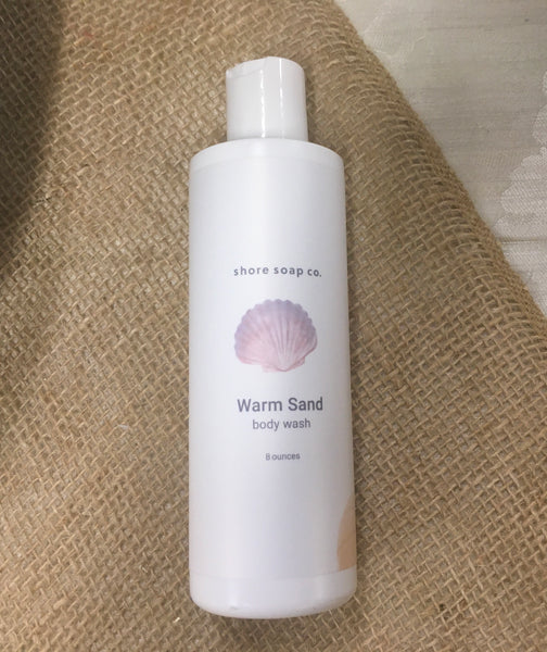 Warm Sand Scented Body Soap Wash