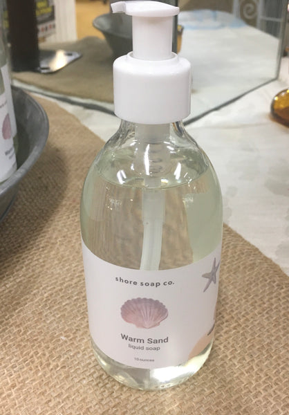 Warm Sand Scent Liquid Soap