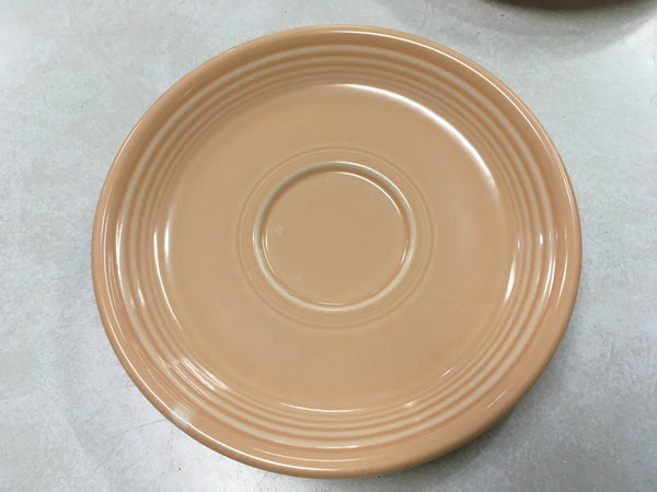 Fiesta Apricot saucer preowned