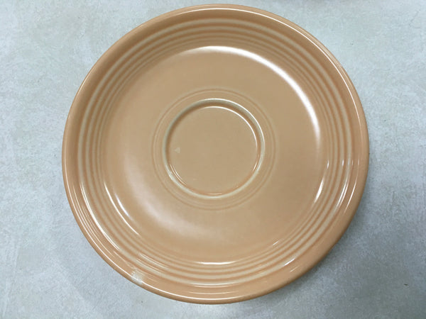 Fiesta Apricot saucer preowned