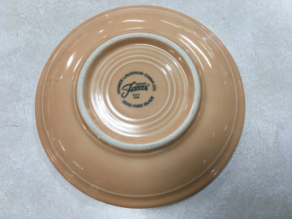 Fiesta Apricot saucer preowned