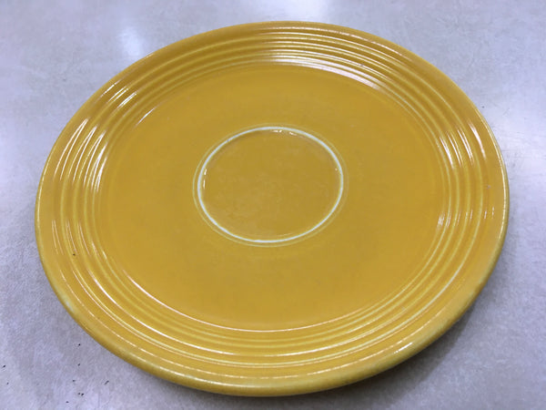 Fiesta vintage yellow saucer plate Estate