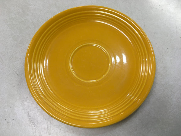 Fiesta yellow marigold saucer plate Estate