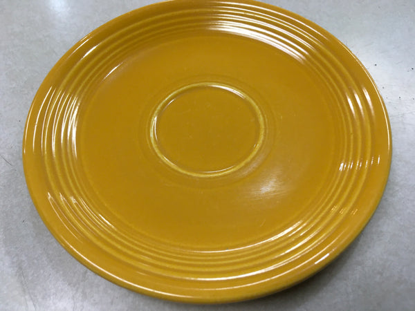 Fiesta yellow marigold saucer plate Estate