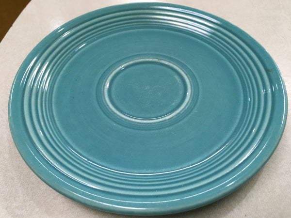 Fiesta blue periwinkle saucer plate Estate