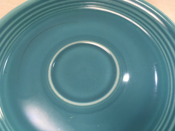 Fiesta blue turquoise saucer plate Estate