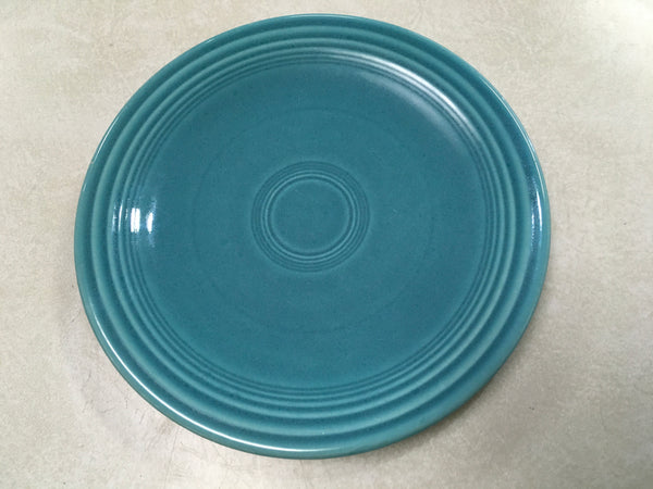 Fiesta blue turquoise luncheon plate Estate