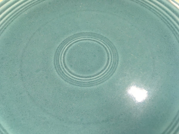 Fiesta blue turquoise luncheon plate Estate