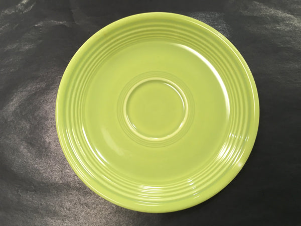 Fiesta green chartreuse saucer plate Estate