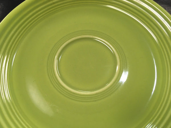 Fiesta green chartreuse saucer plate Estate