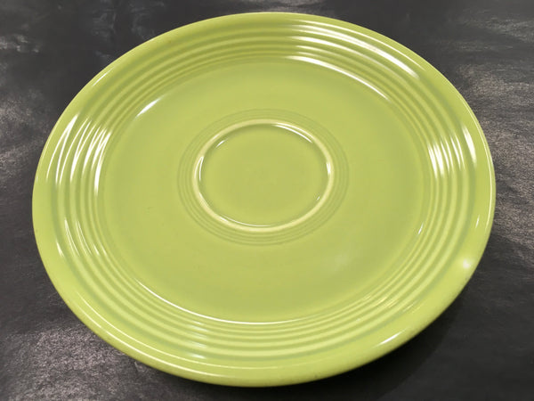 Fiesta green chartreuse saucer plate Estate