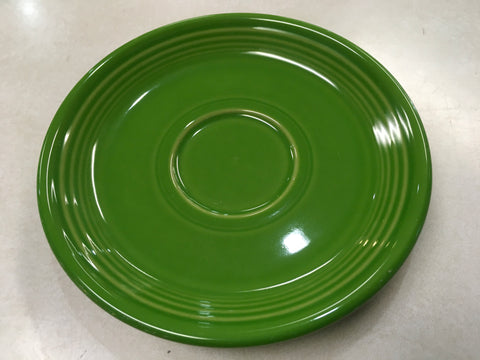 Fiesta green shamrock saucer plate Estate