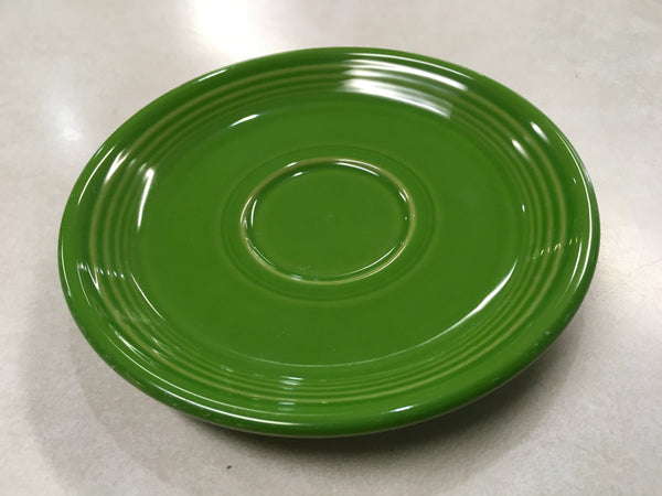 Fiesta green shamrock saucer plate Estate